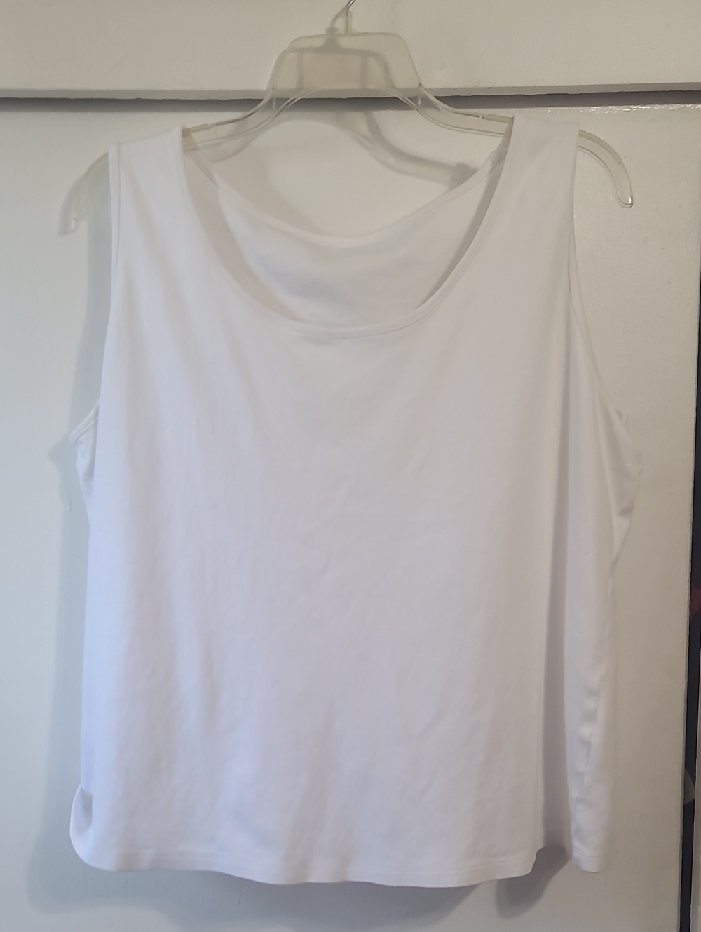 White Sleeveless Women’s Tank Top - Classic Everyday Essential